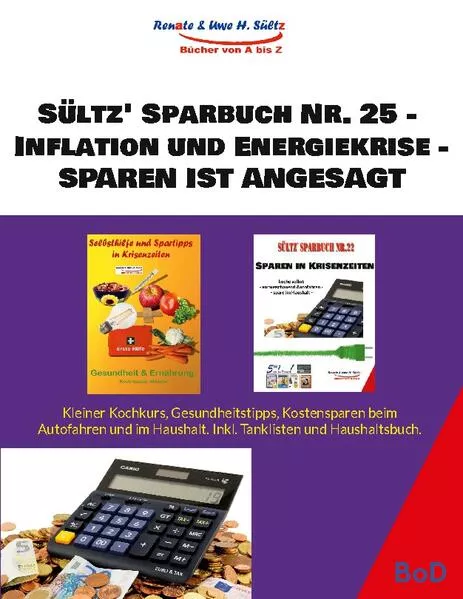 Cover: Sültz' Sparbuch Nr. 25 - Inflation und Energiekrise - Sparen ist angesagt