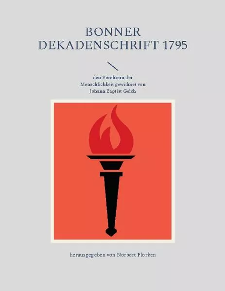 Cover: Bonner Dekadenschrift 1795