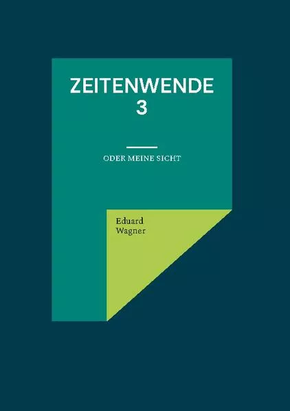 Cover: Zeitenwende 3