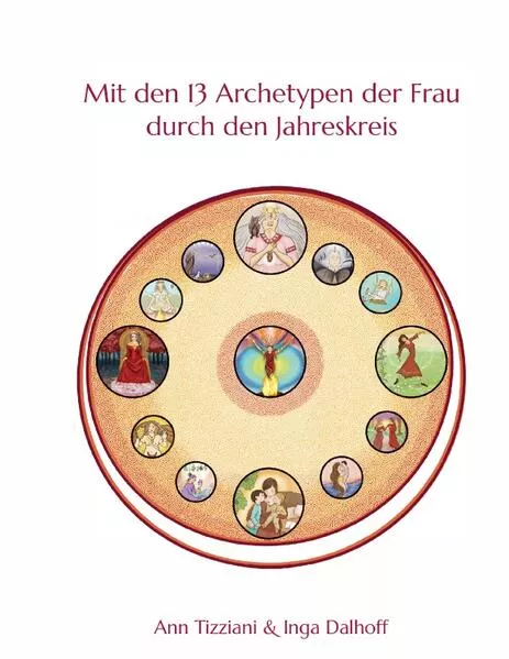 Cover: Mit den 13 Archetypen der Frau durch den Jahreskreis