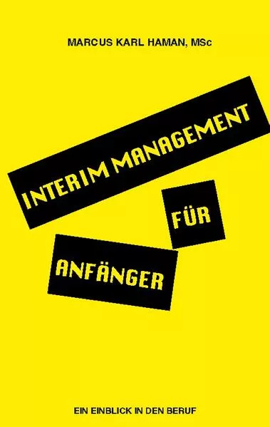 Cover: Interim Management für Anfänger