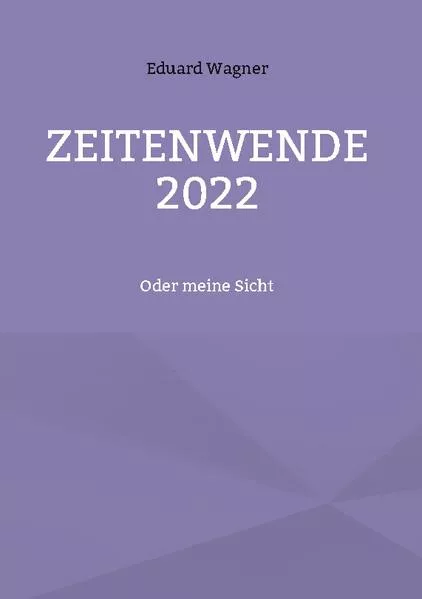 Cover: Zeitenwende 2022