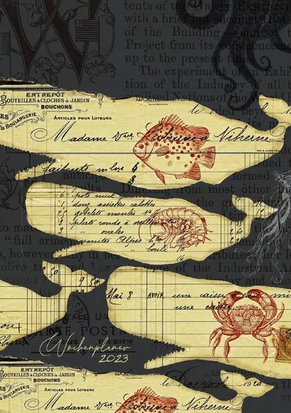 Cover: Wochenplaner 2023 Vintage Wale