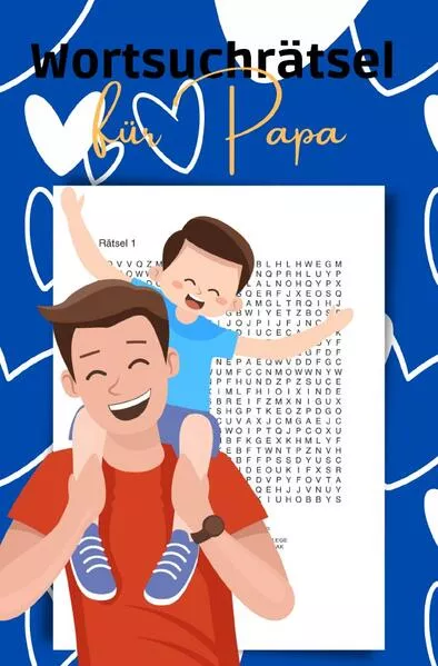 Cover: Wortsuchrätsel für Papa
