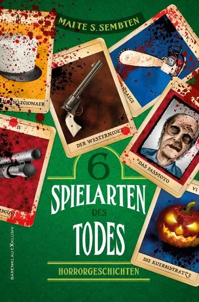 Cover: Sechs Spielarten des Todes – Sechs Horrorgeschichten
