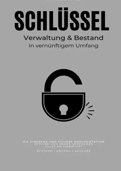 Cover: Schlüsselbestand &amp; Verwaltung