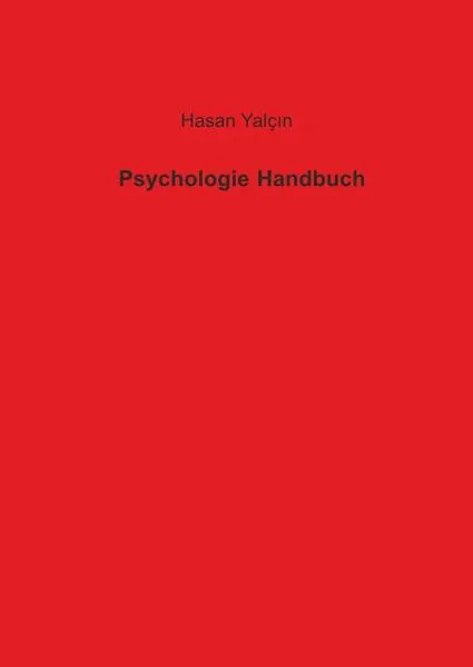 Cover: Psychologie Handbuch