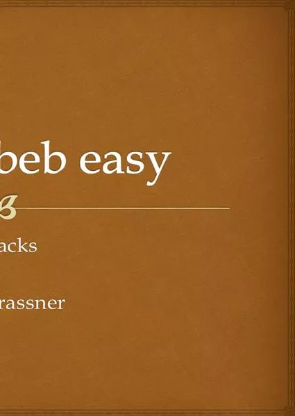 Cover: Life Can beb easy