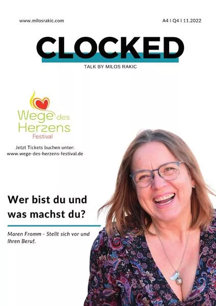 Cover: CLOCKED - Ausgabe 4 Quartal 4 Nov.2022