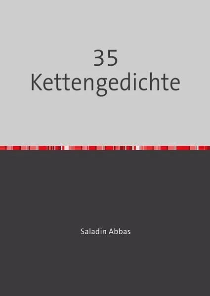 Cover: 35 Kettengedichte