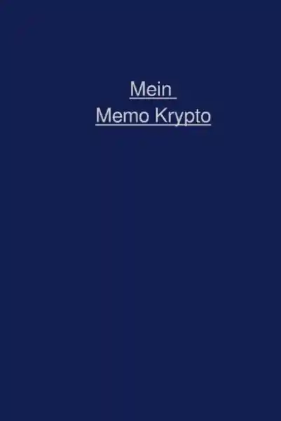 Cover: Mein Krypto Memo