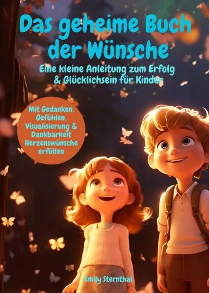 Cover: Das geheime Buch der Wünsche – Eine kleine Anleitung zum Erfolg & Glücklichsein für Kinder