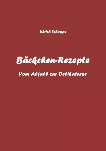 Cover: Bäckchen-Rezepte