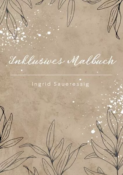 Cover: Inklusives Malbuch