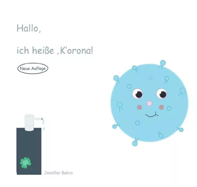 Cover: Hallo, ich heiße ,K'orona - Neue Auflage