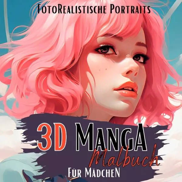 Cover: Manga Nation / Manga Malbuch für Mädchen