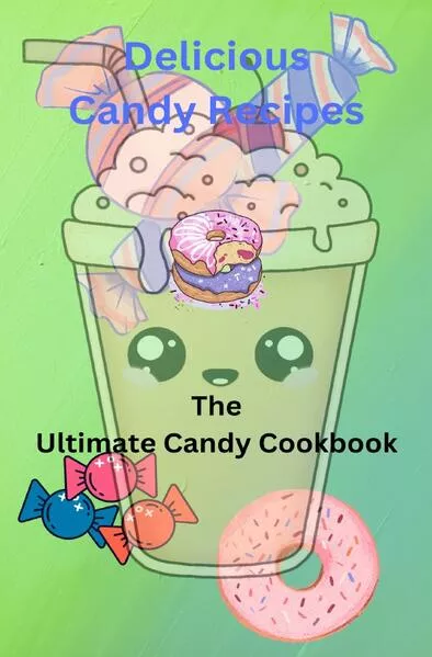 Cover: Delicious Candy Recipes The ultimate Candy Cookbook.