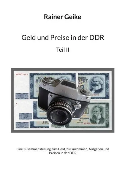 Cover: Geld und Preise in der DDR, Teil II
