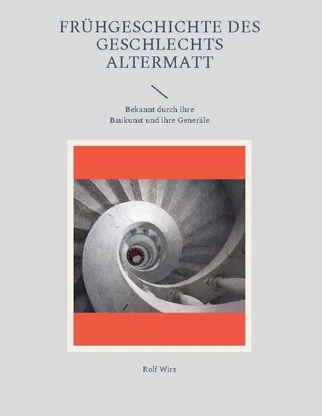 Cover: Frühgeschichte des Geschlechts Altermatt