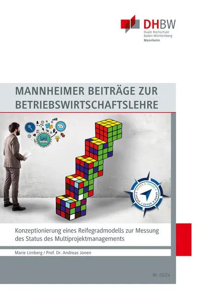 Cover: Konzeptionierung eines Reifegradmodells zur Messung des Status des Multiprojektmanagements