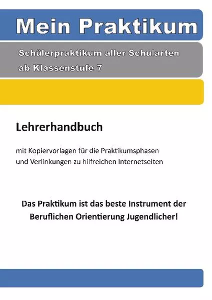 Cover: Mein Praktikum