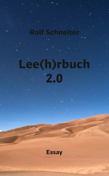 Cover: Lee(h)rbuch 2.0