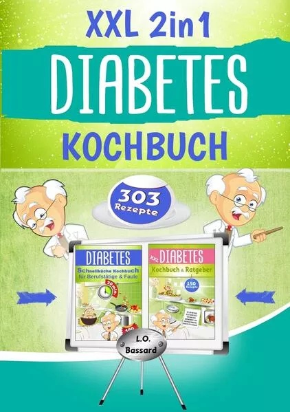 Cover: XXL 2in1 Diabetes Kochbuch