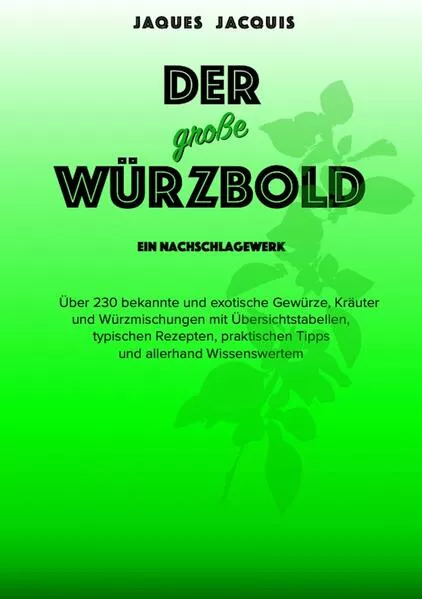 Cover: Der große Würzbold