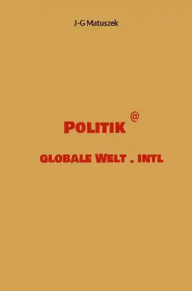 Cover: Politik @ globale Welt . intl