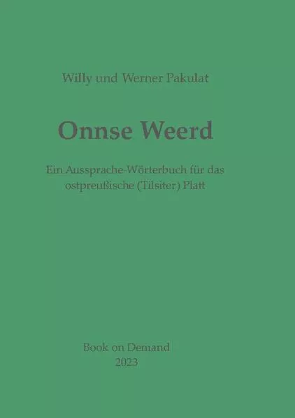 Cover: Onnse Weerd