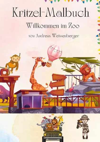 Cover: Kritzel und Malbuch