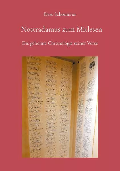 Cover: Nostradamus zum Mitlesen