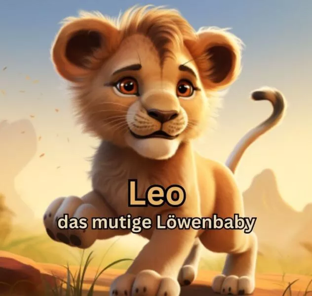 Cover: Leo - das mutige Löwenbaby