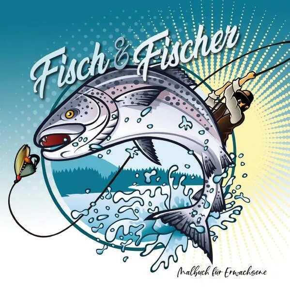Cover: Fisch und Fischer Malbuch für Erwachsene