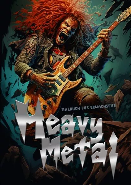 Cover: Heavy Metal Malbuch für Erwachsene