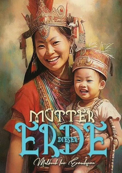 Cover: Mütter der Erde Malbuch für Erwachsene