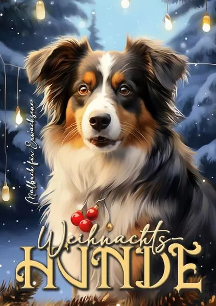 Weihnachts-Hund Malbuch für Erwachsene</a>