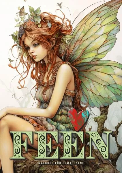 Cover: Feen Malbuch für Erwachsene