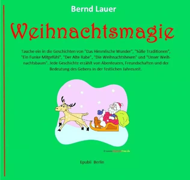 Cover: Kinderbücher Bernd Lauer / Weihnachtsmagie