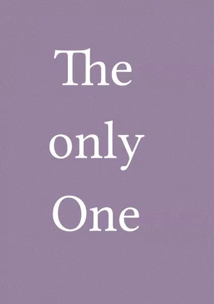 Cover: The only One / The ( only ) One