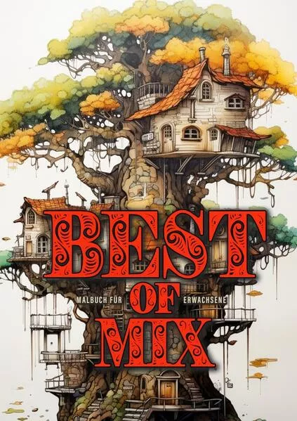 Cover: Best of Mix Malbuch für Erwachsene