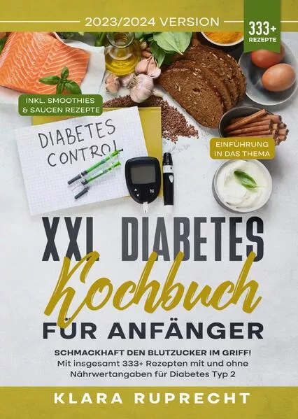 Cover: XXL Diabetes Kochbuch für Anfänger