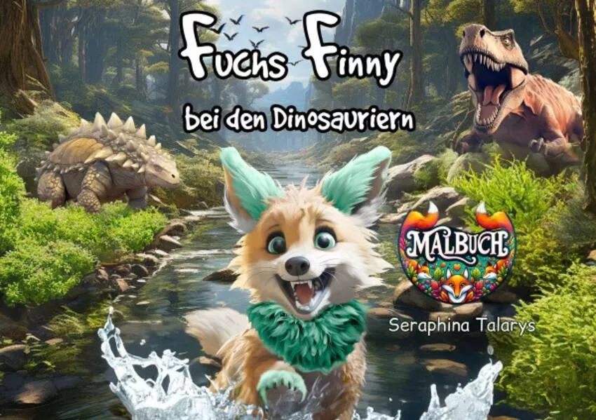 Cover: Fuchs Finny bei den Dinosauriern
