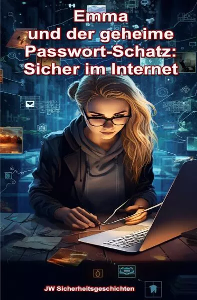 Cover: Emma und der geheime Passwort-Schatz- Sicher im Internet