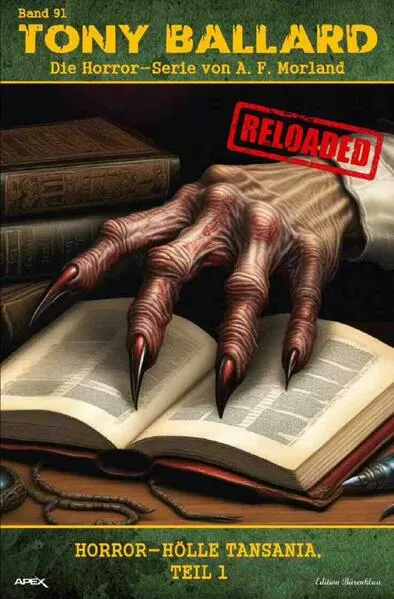 Cover: Tony Ballard - Reloaded, Band 91: Horror-Hölle Tansania, Teil 1