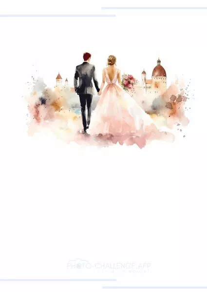 Cover: Hochzeit Photo-Challenge - White Design
