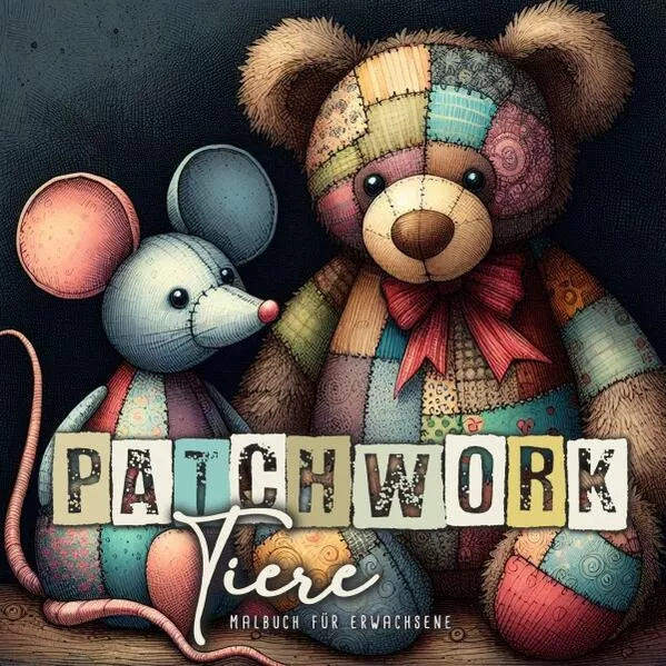 Patchwork Tiere Malbuch für Erwachsene</a>