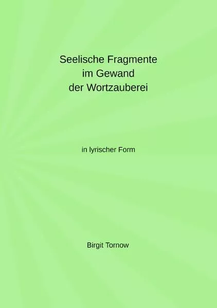 Cover: Seelische Fragmente im Gewand der Wortzauberei