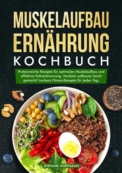 Cover: Muskelaufbau Ernährung Kochbuch
