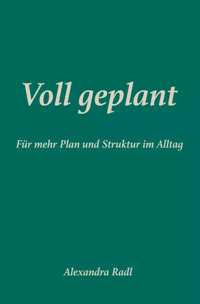 Cover: Voll geplant